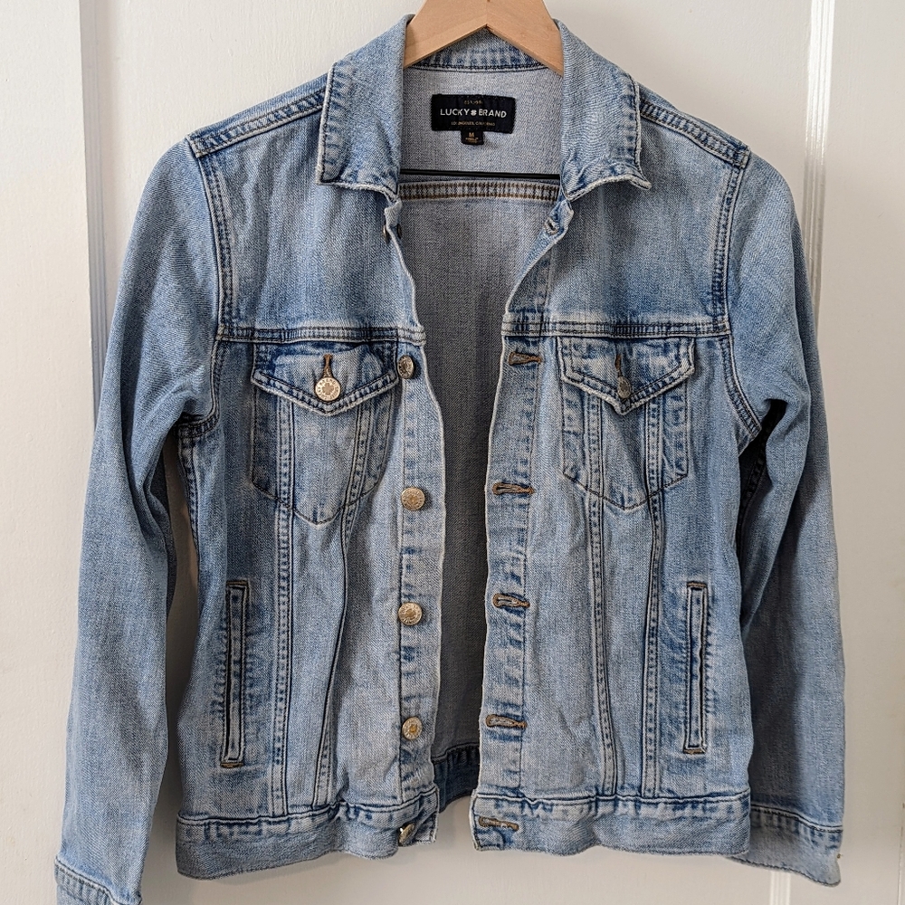 Lucky Brand Jeans Tomboy Trucker Jacket